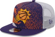 New Era Men's New Era Purple Phoenix Suns Court Sport Speckle 9FIFTY Snapback Hat