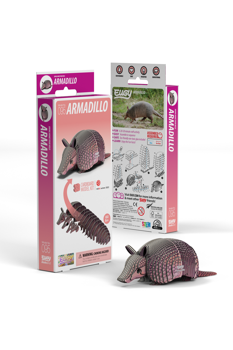 Armadillo 3D Puzzle, Main, color, No Color