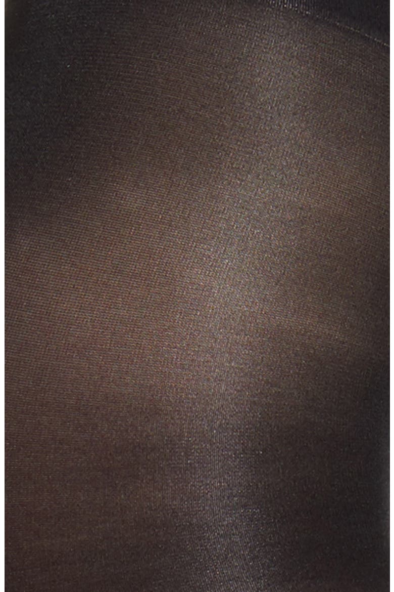 Shimmer Sheer Tights, Alternate, color, BLACK