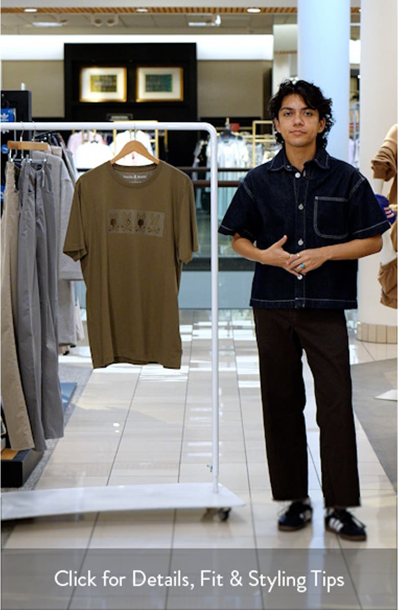 Costello Appliqué Graphic T-Shirt, sales video thumbnail