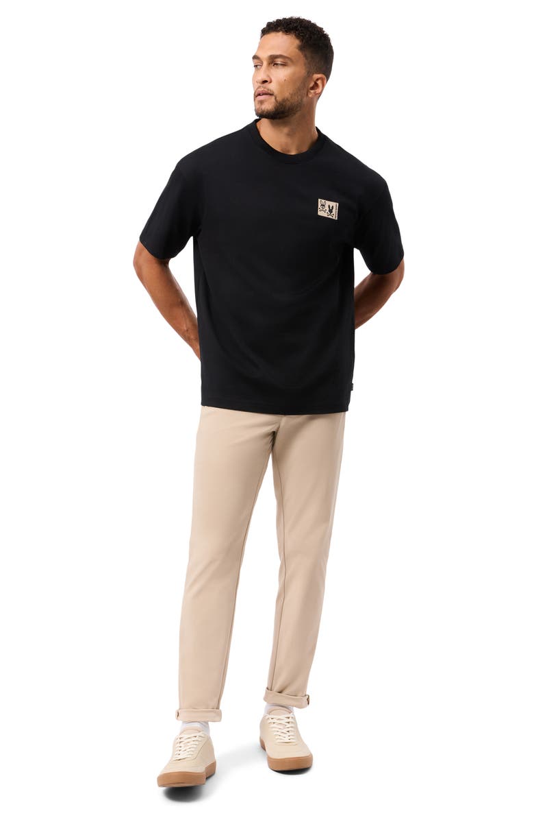 Psycho Bunny Monroe Heavyweight Pima Cotton T-Shirt, Alternate, color, 