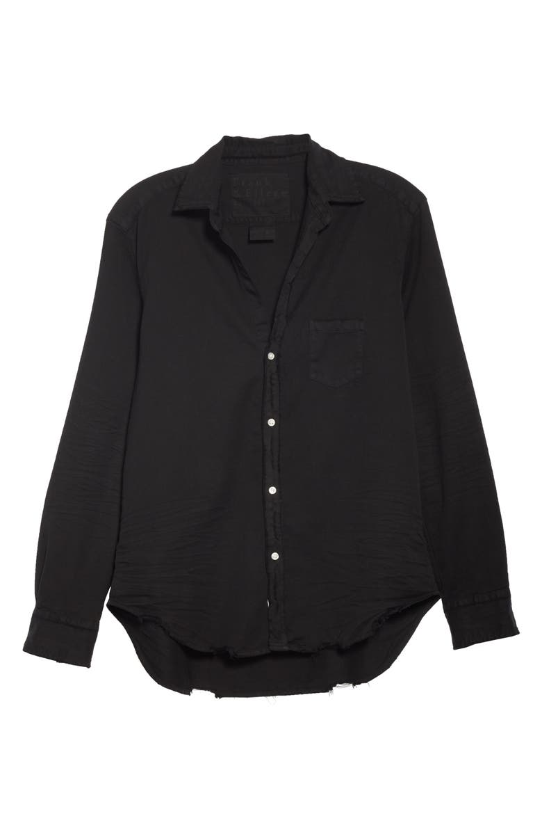 Frank & Eileen Eileen Relaxed Button-Up Shirt, Alternate, color, Washed Black Denim