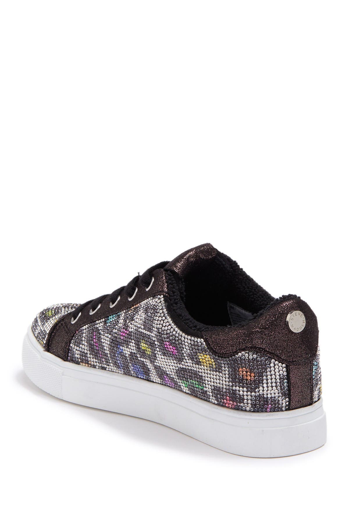 Steve Madden JCeecee Crystal Embellished Sneaker, Alternate, color, 