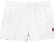 CITY THREADS Girls Soft 100% Cotton UPF 50+ Jersey Pocket Shorts