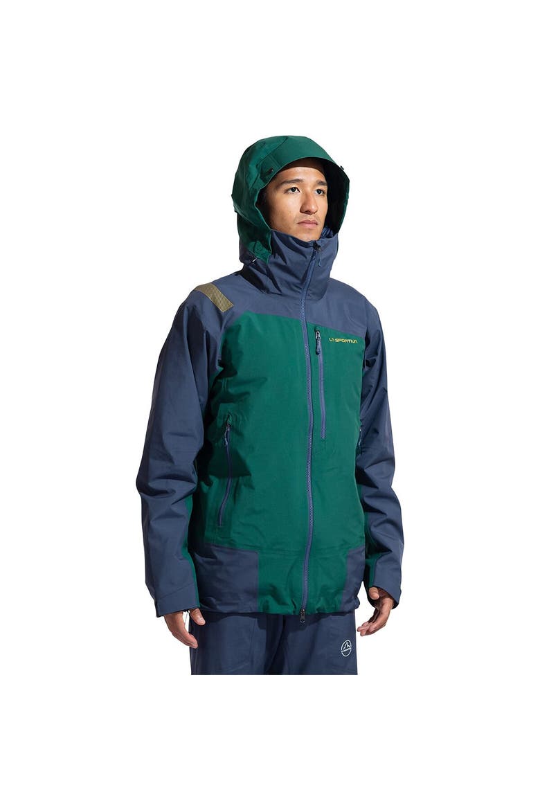 Alpine Guide Gtx Performance Jacket - Men's, Alternate, color, Jungle/Night Sky