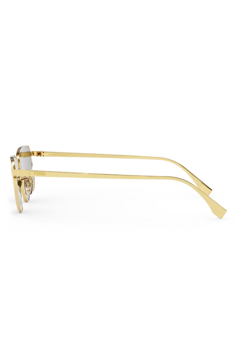Fendi FF Fendi 60mm Cat Eye Sunglasses, Alternate, color,