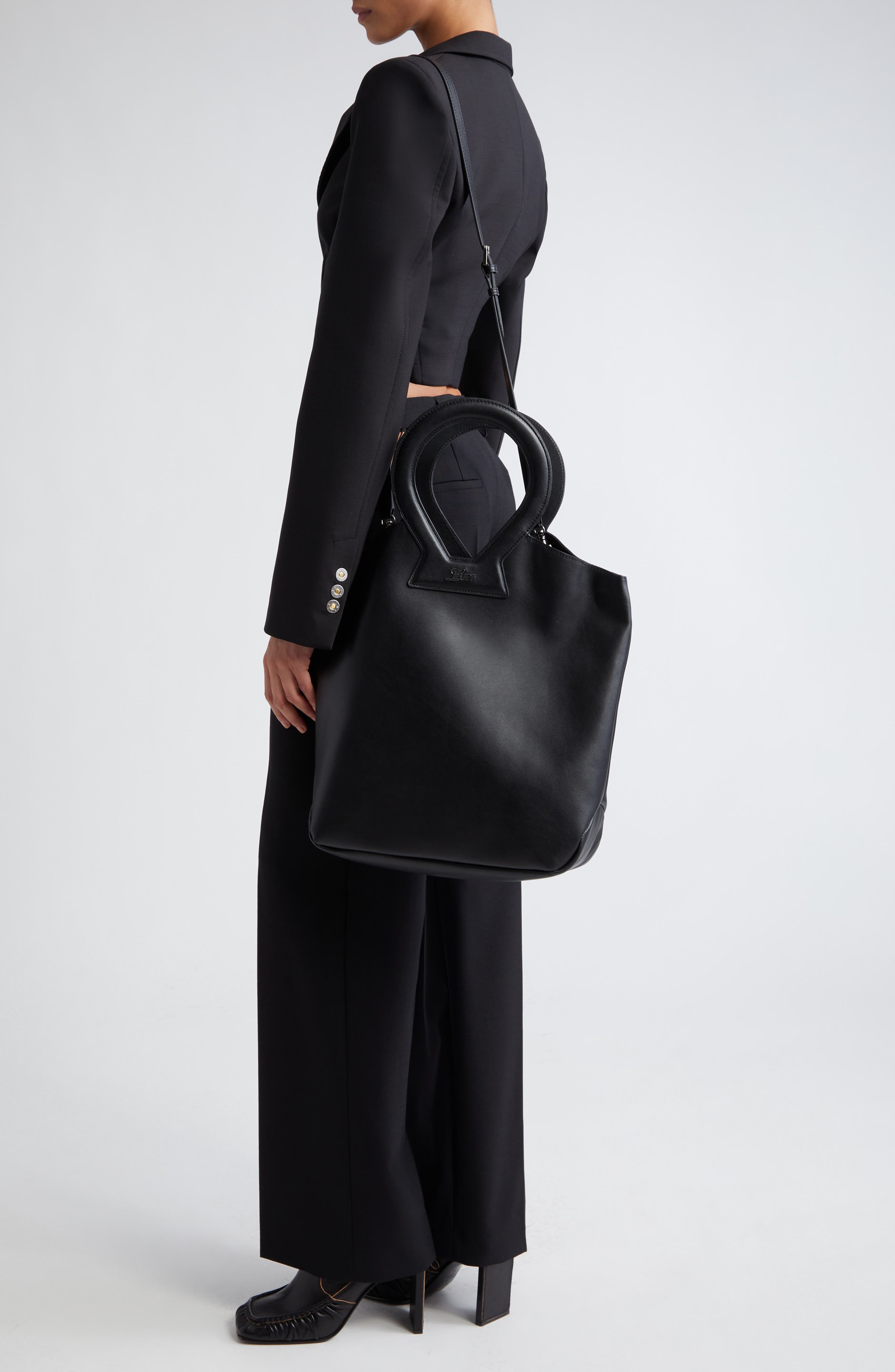 Luar Brooke Leather Tote, Alternate, color, 