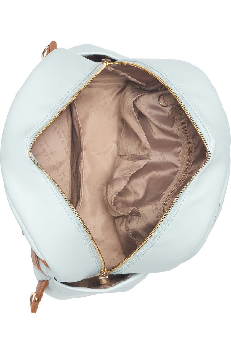 DKNY Bias Backpack, Alternate, color, Jade Sky