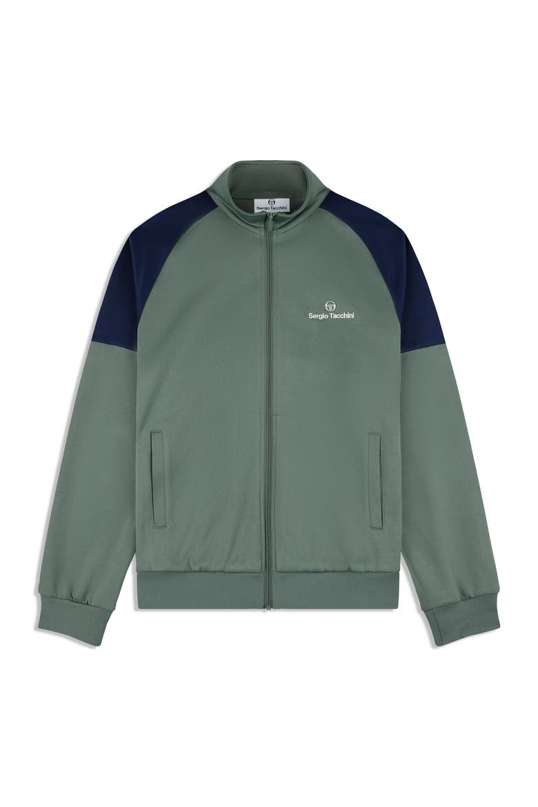 Spacco Track Jacket, Alternate, color, DUCK GREEN