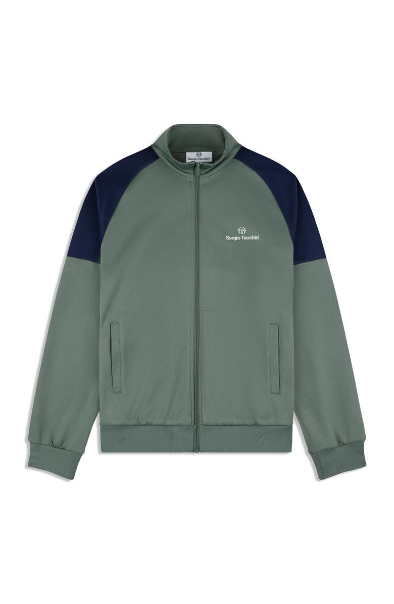 Sergio Tacchini Spacco Track Jacket, Alternate, color, Duck Green