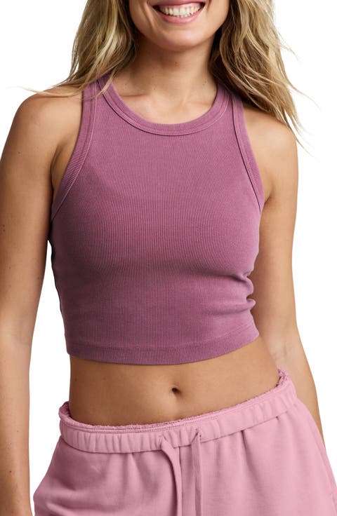 On Repeat Rib Crop Tank