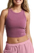 Beyond Yoga On Repeat Rib Crop Tank