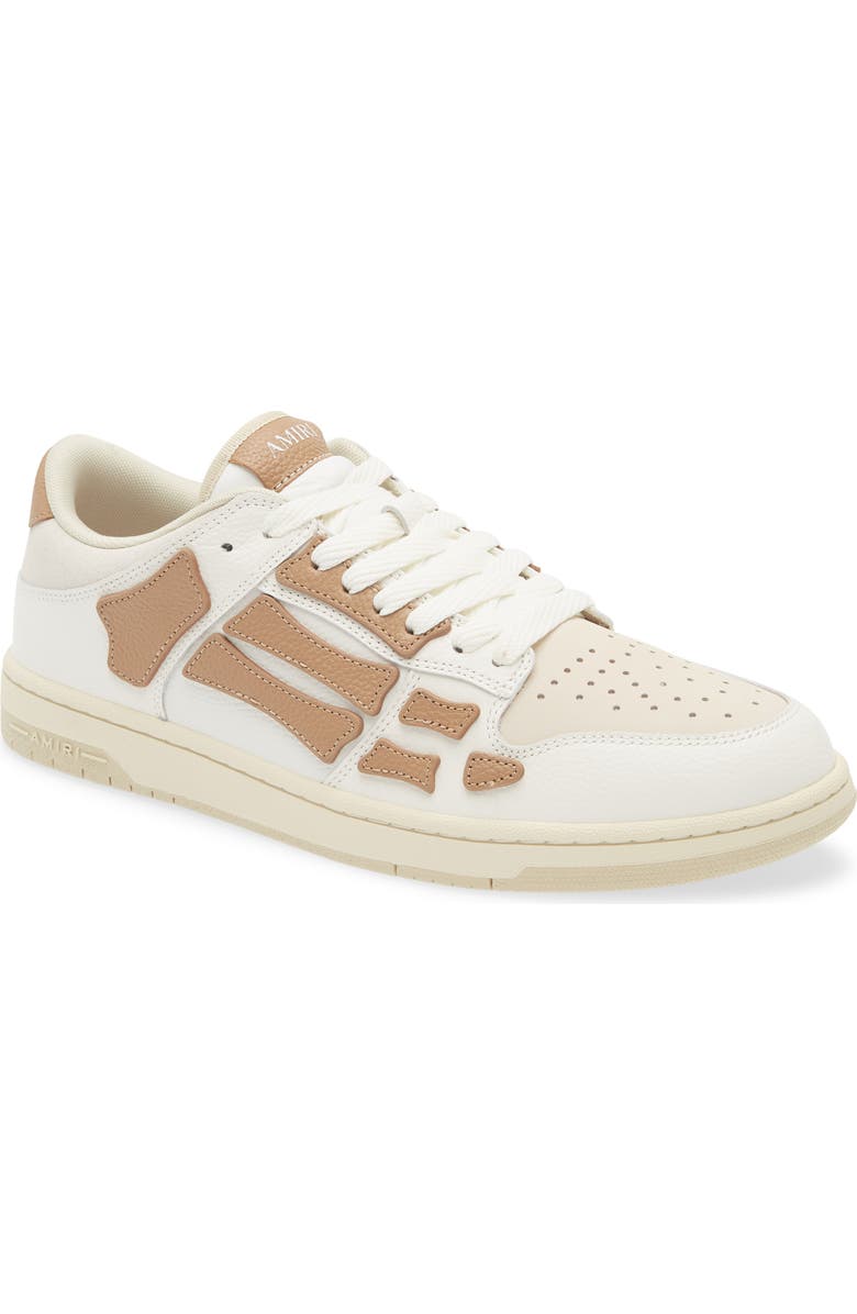AMIRI Skeleton Low Top Sneaker, Main, color, Camel