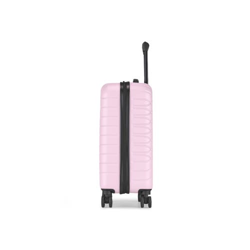 Bugatti Mecca 2 Piece Hardside Luggage Set With Expansion In Pink