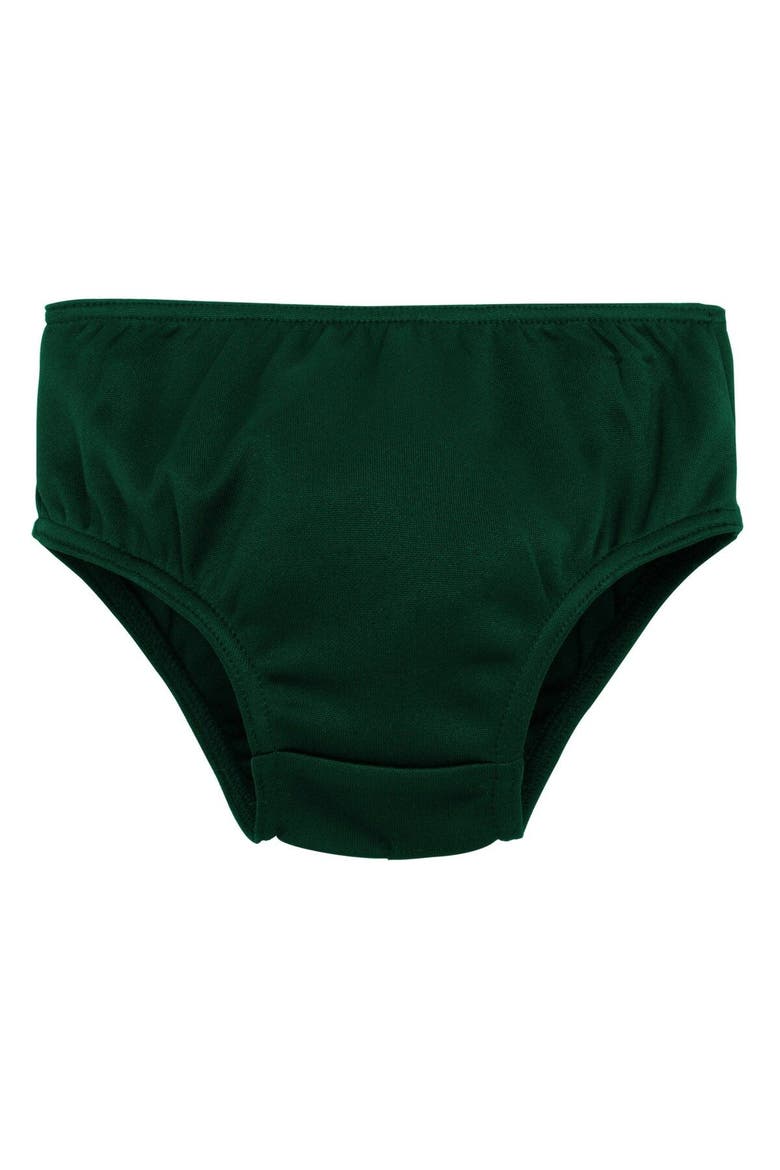 Girls Toddler Green Green Bay Packers Cheer Captain Dress with Bloomers, Alternate, color, Green