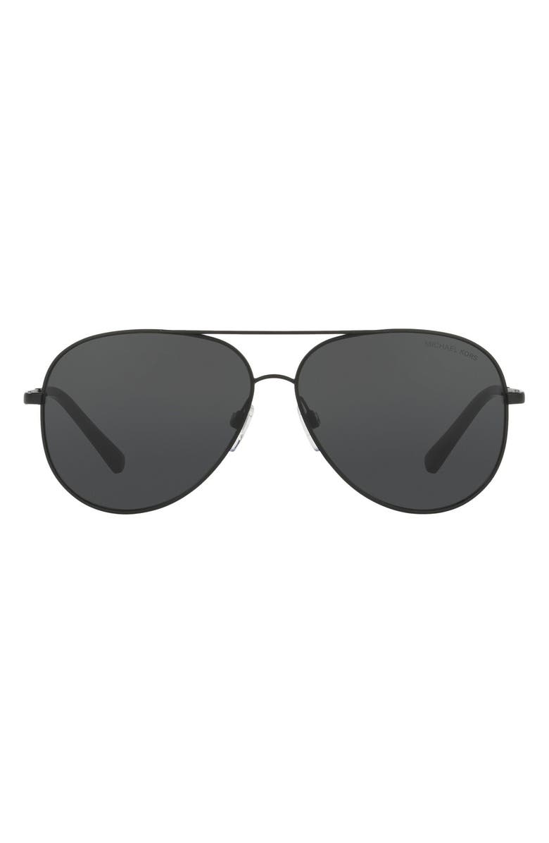Michael Kors 60mm Pilot Sunglasses, Main, color, 