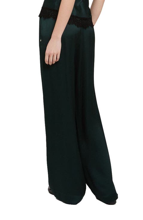 Viscose Palazzo Trousers
