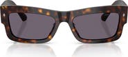 Jimmy Choo 53mm Rectangular Sunglasses