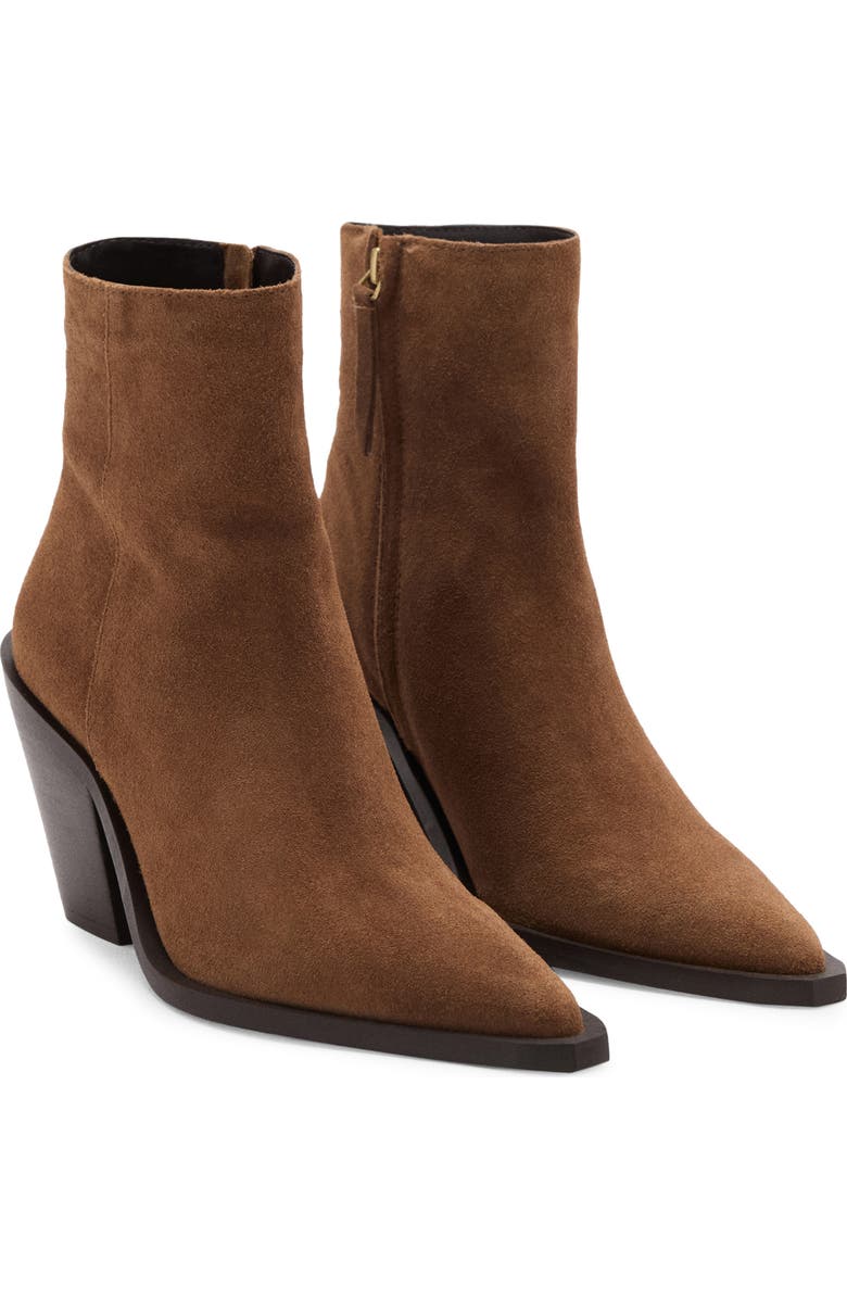 MANGO Pointed Toe Bootie, Main, color,