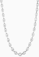 Oradina Sterling Silver Take Me There Mariner Necklace