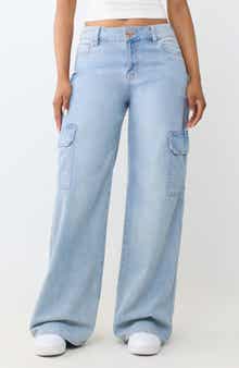 Bobbi Baggy Cargo Wide Leg Jeans