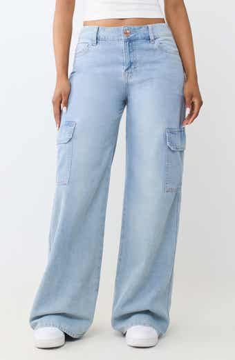 Bobbi Baggy Cargo Wide Leg Jeans