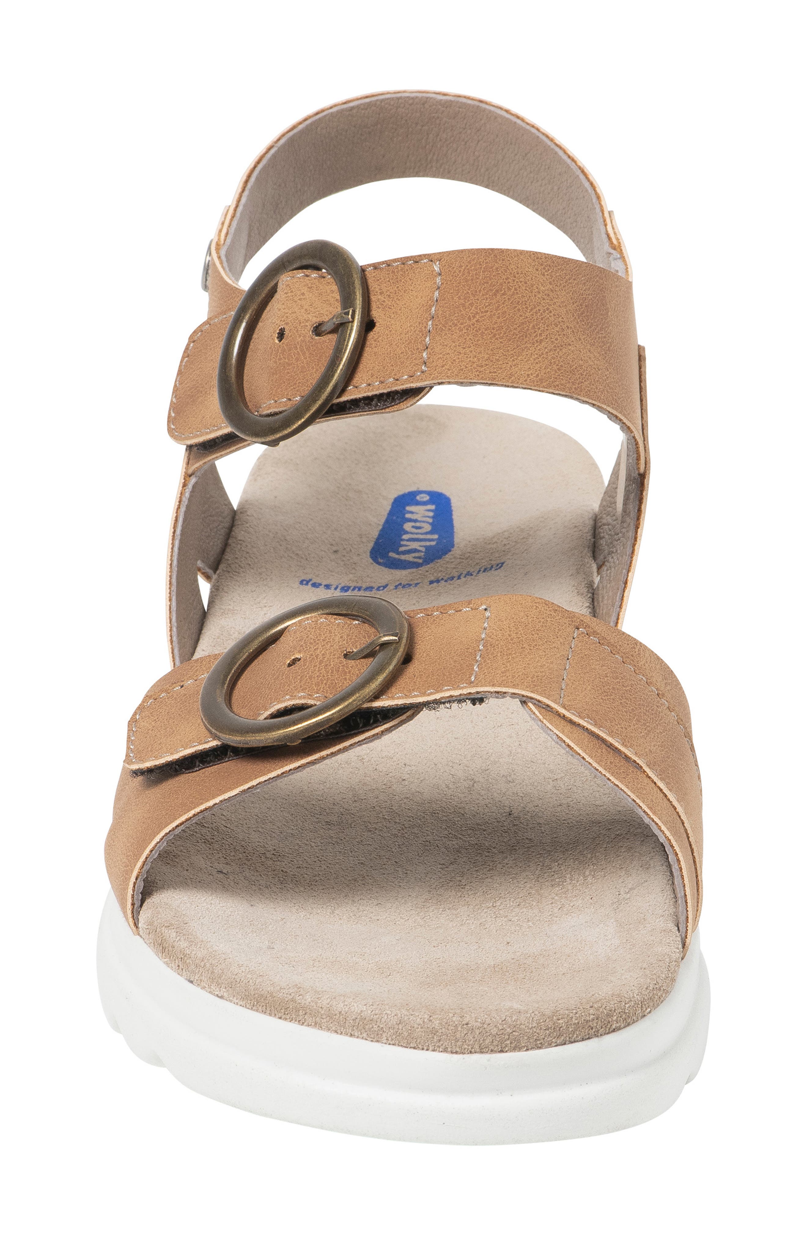 Wolky Voyage Ankle Strap Sandal, Alternate, color, Tan