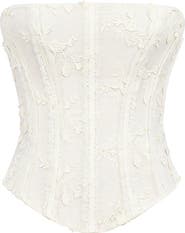 HOUSE OF CB Dakota Strapless Corset Top