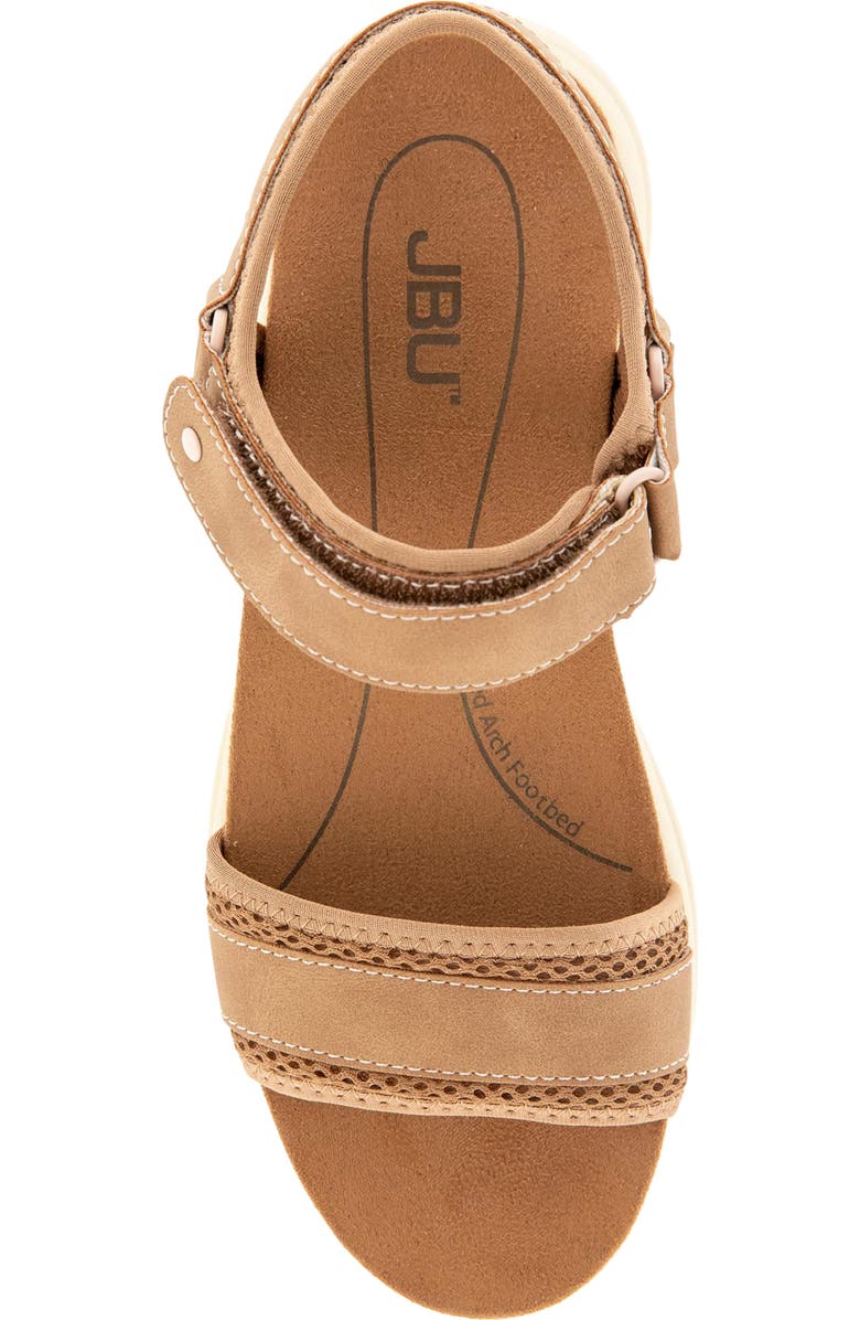 JBU Ellewood Ankle Strap Sandal, Alternate, color, Tan/ Petal