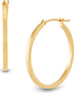 Frankie & Zoe Tube Hoop Earrings