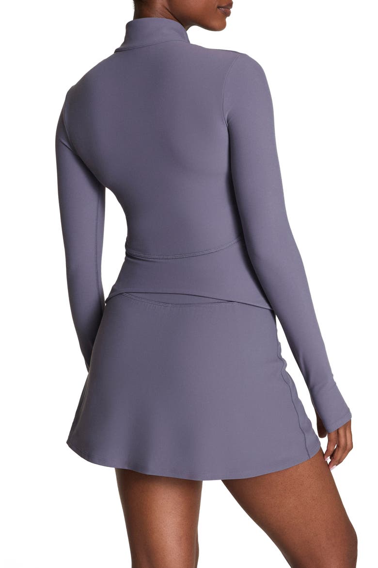 SPANXsmooth™ OnForm Full Zip Jacket, Alternate, color, ORCHID ASH