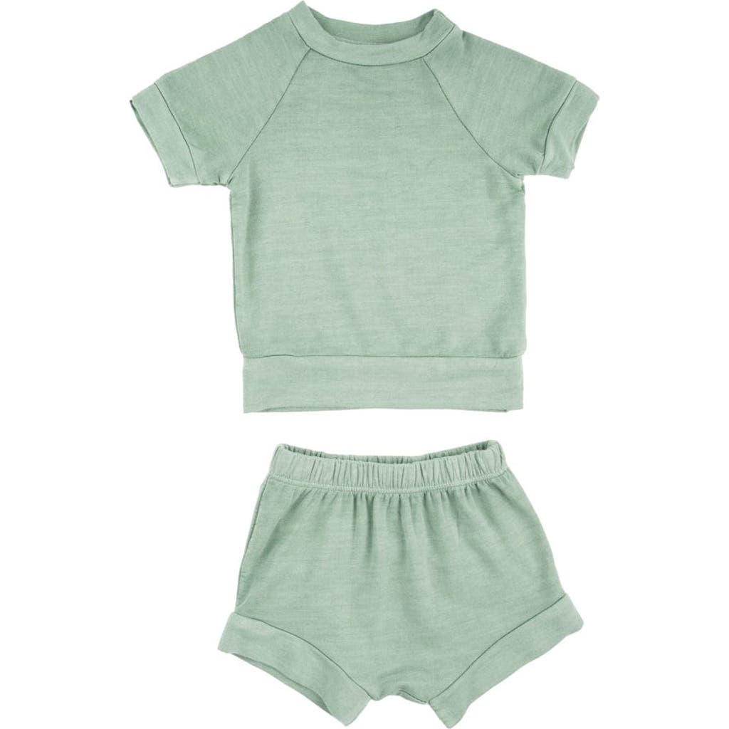 Miki Miette Babies' Christopher Set In Green