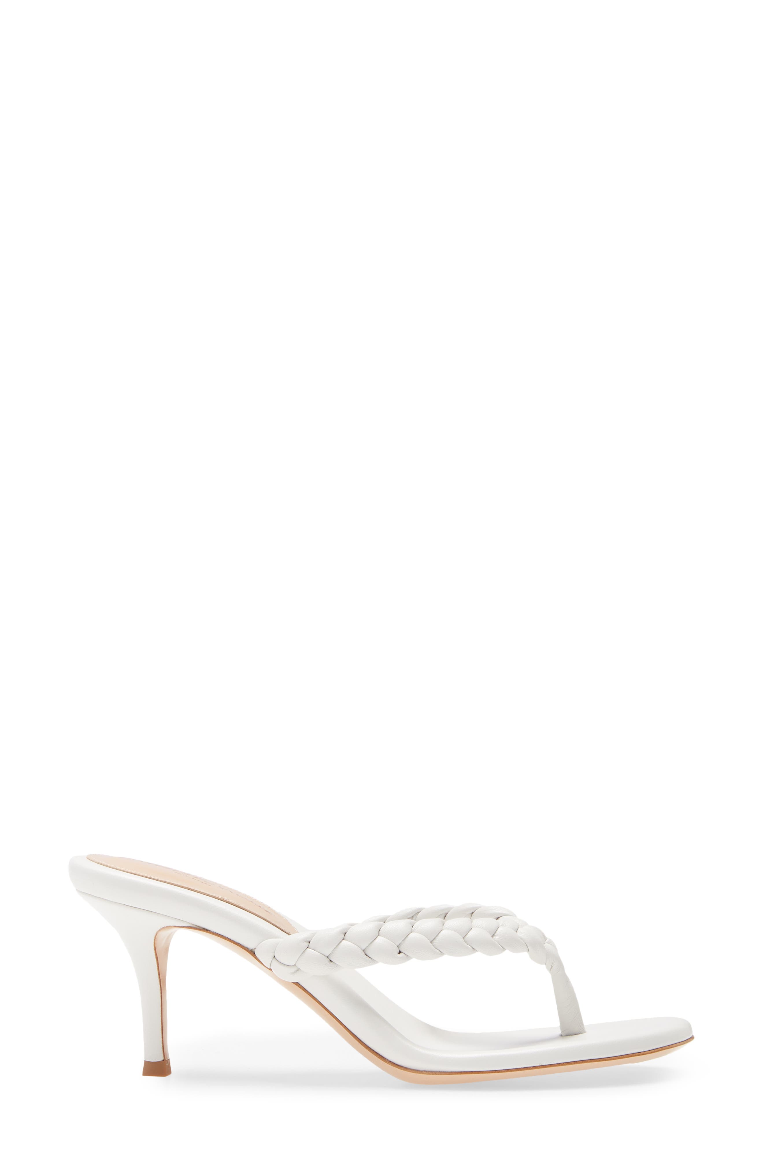 Gianvito Rossi Braided Strap Sandal, Alternate, color, 