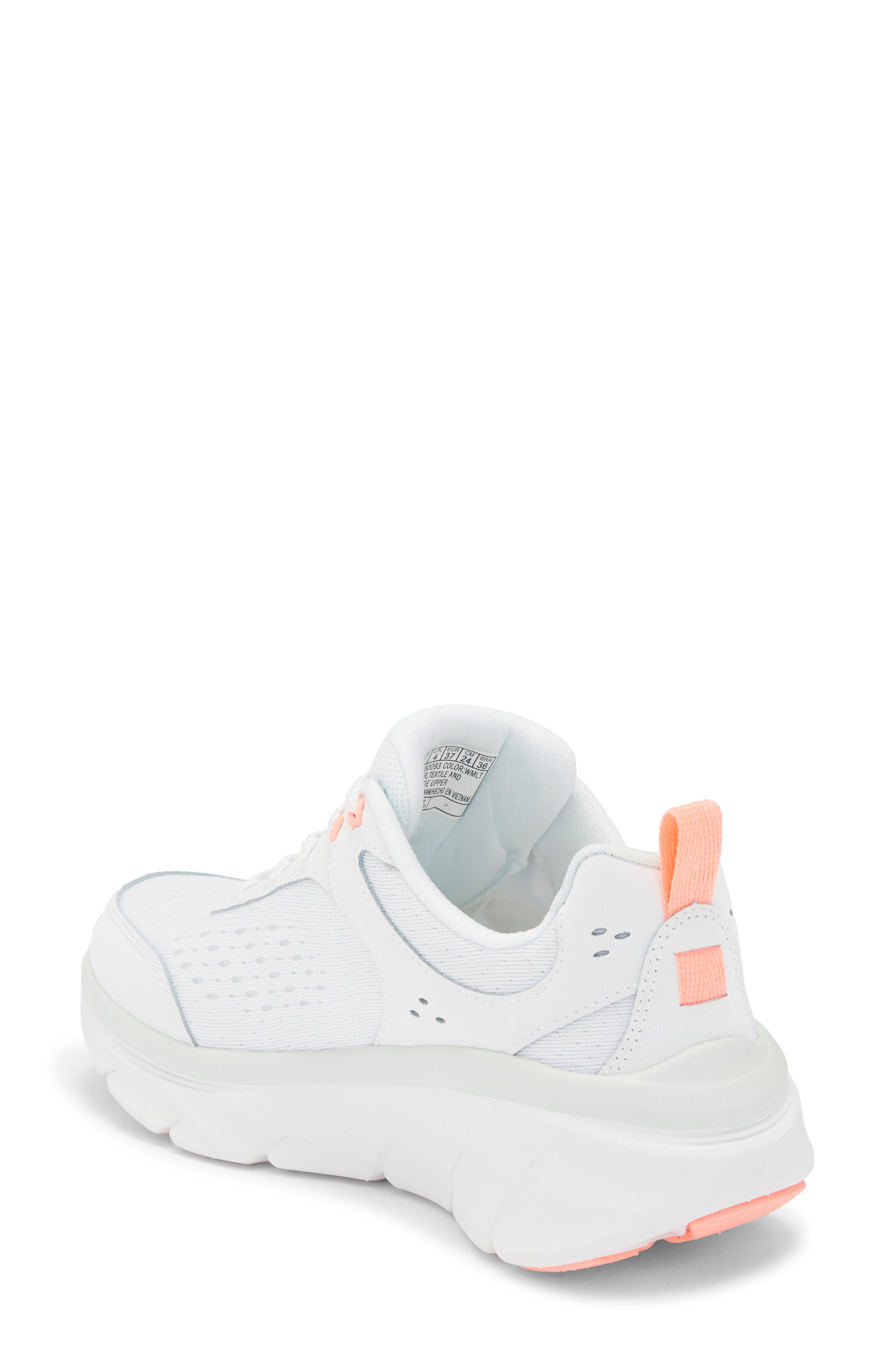 SKECHERS D'Lux Walker 2.0 Sneaker, Alternate, color, White Multi