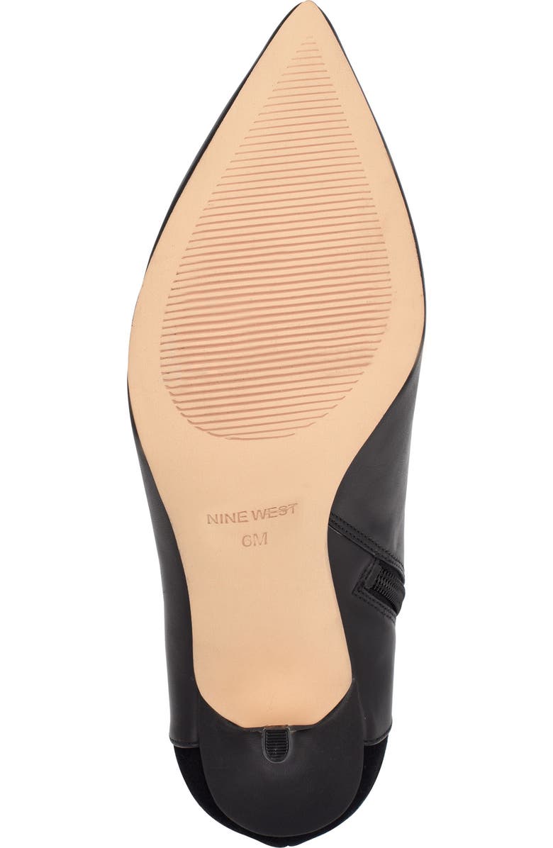 Nine West Neddie Leather Bootie, Alternate, color,