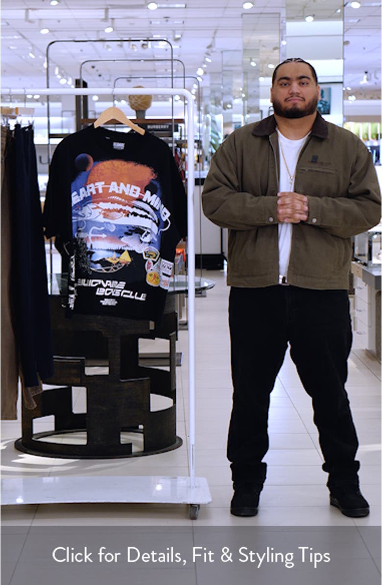 Hook Cotton Graphic T-Shirt, sales video thumbnail