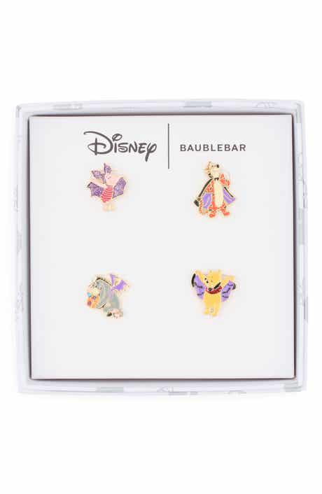 Disney® Winnie the Pooh and Friends® Set of 4 Stud Earrings