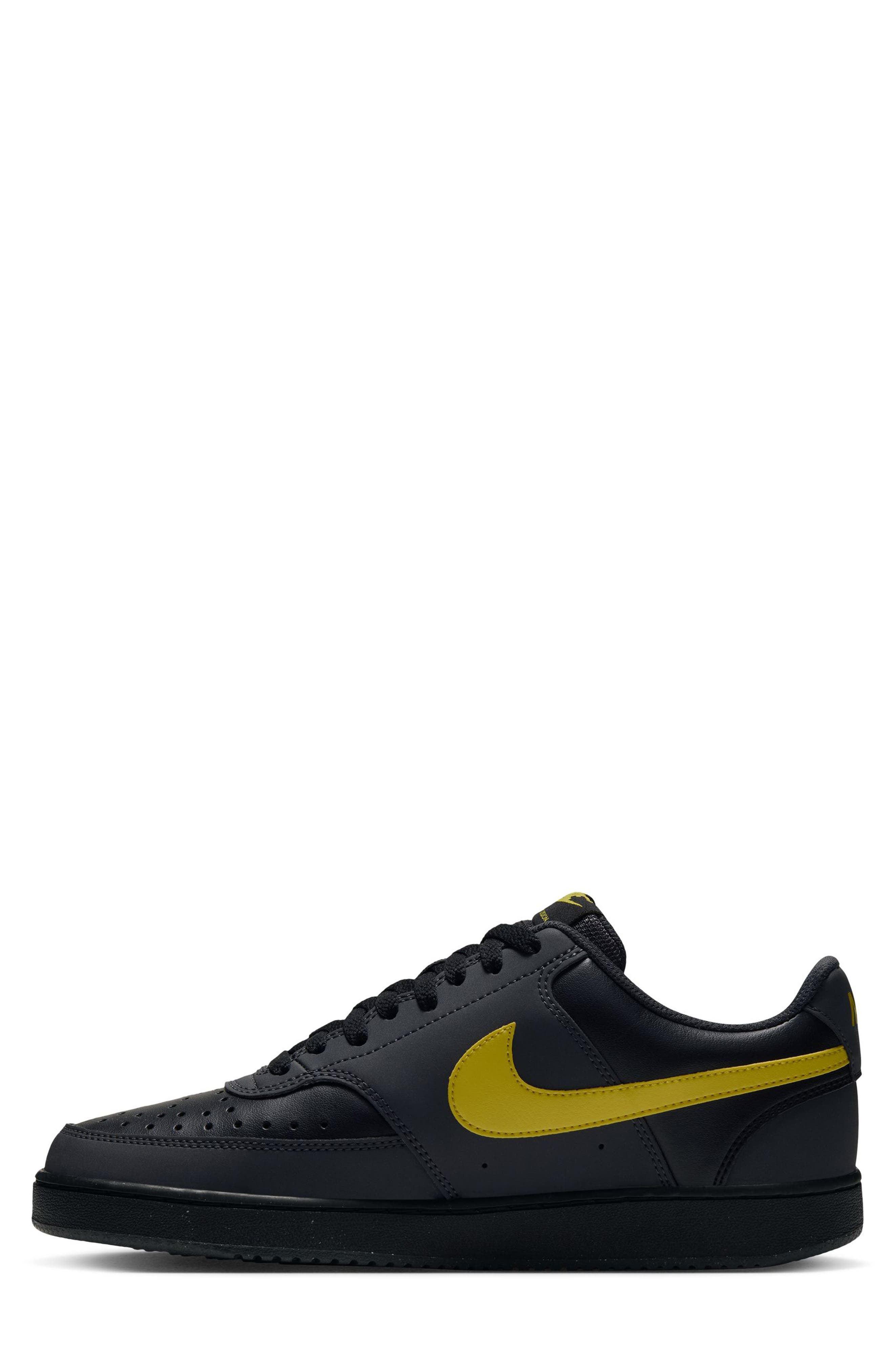 Court Vision Low Sneaker, Alternate, color, SMOKE GREY/ CHROME YELLOW