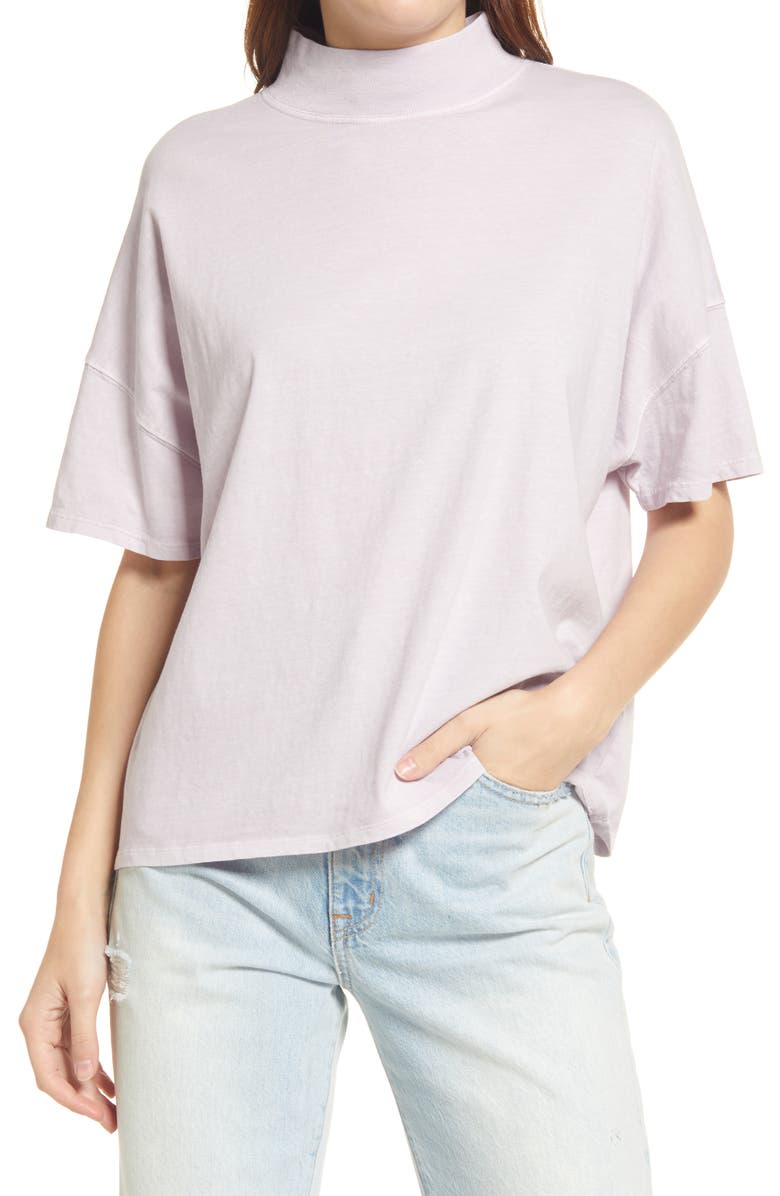 Free People We the Free Fearless Mock Neck Top, Main, color,
