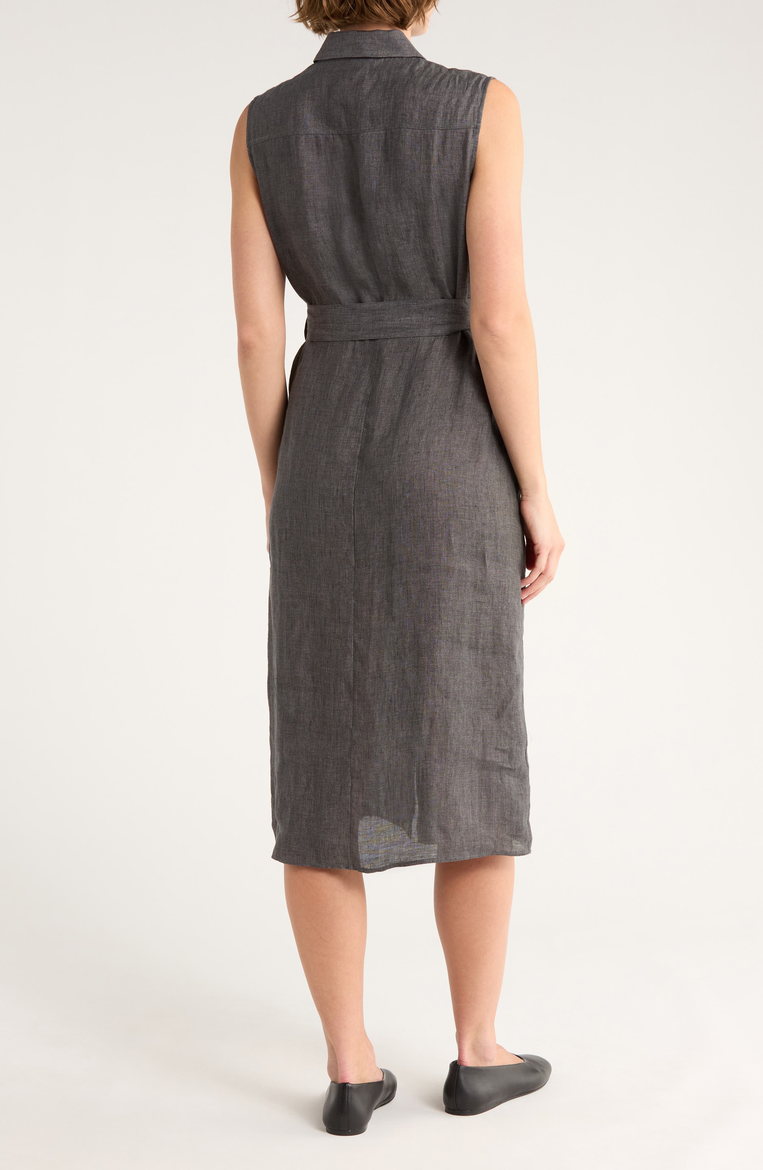Sleeveless Shirtdress - image 2