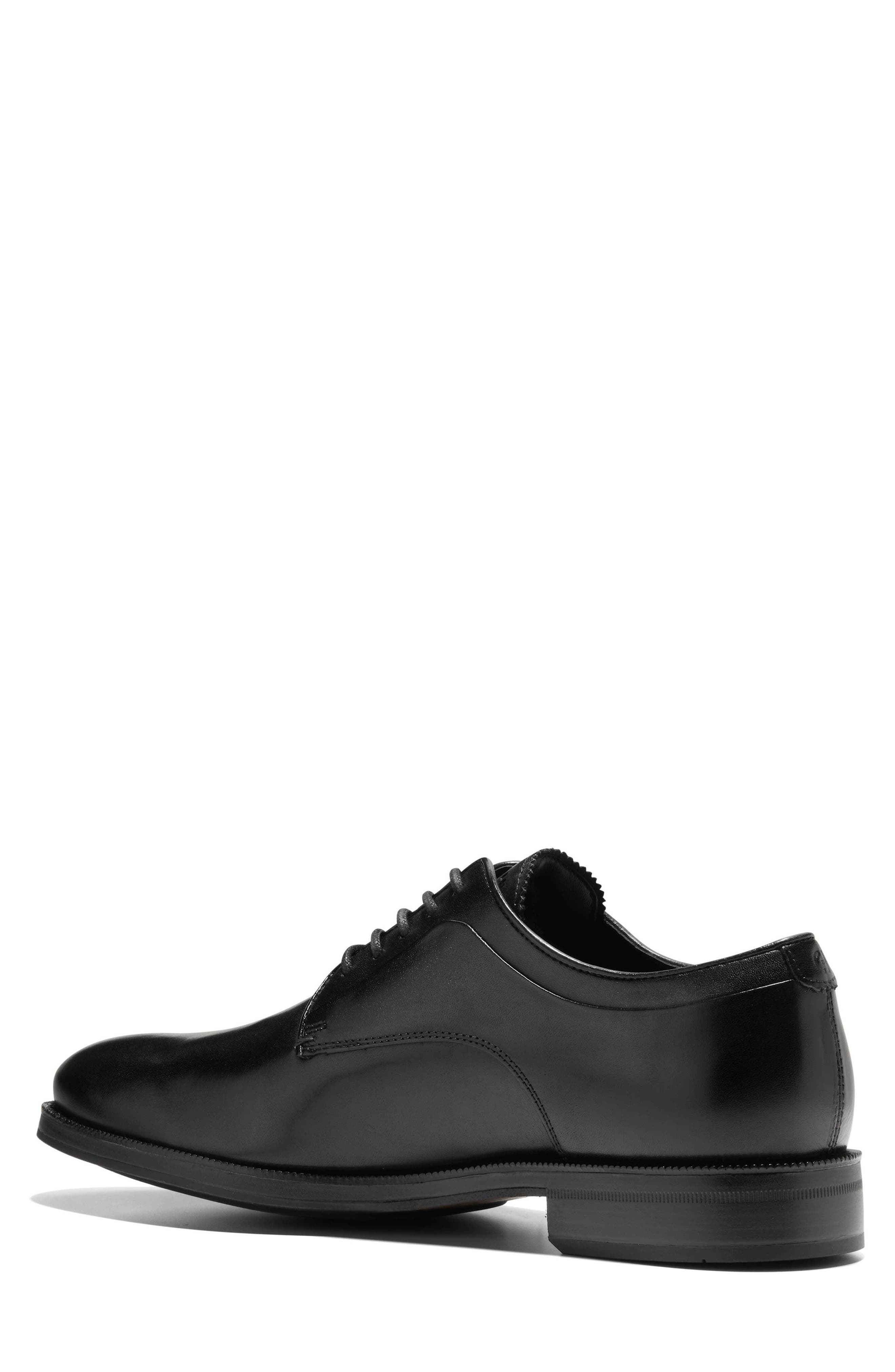 Cole Haan Dean Plain Toe Leather Derby, Alternate, color, Black Natural