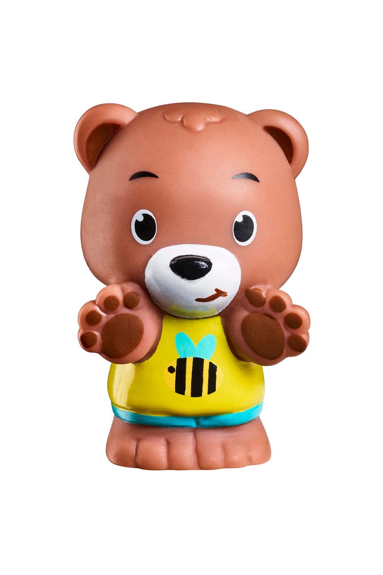 Browny Family 4 Bear Figurines, 1.752", Nature Playset, Alternate, color, Multicolored