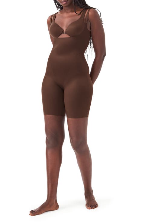 SPANXshape™ Invisible Open-Bust Mid-Thigh Bodysuit