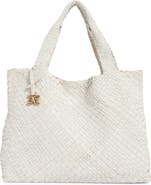 Sam Edelman Priya Woven Leather Tote Bag