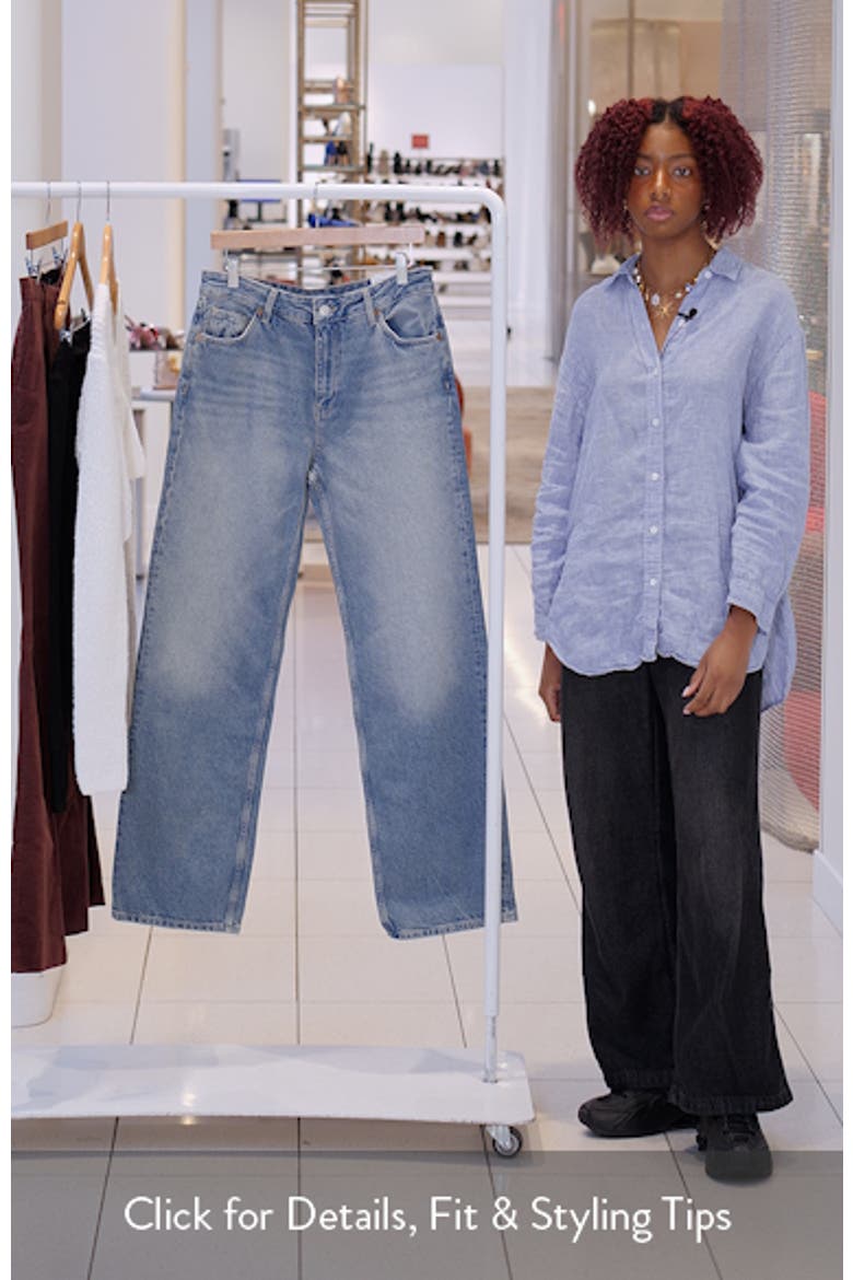 Benis Low Rise Straight Leg Jeans video