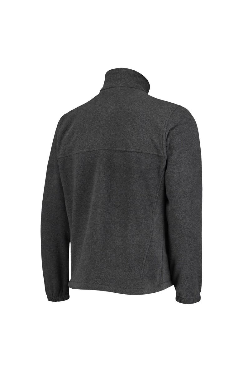 Columbia Men's Columbia San Antonio Spurs Heathered Charcoal Flanker Full-Zip Jacket, Alternate, color, Heather Charcoal