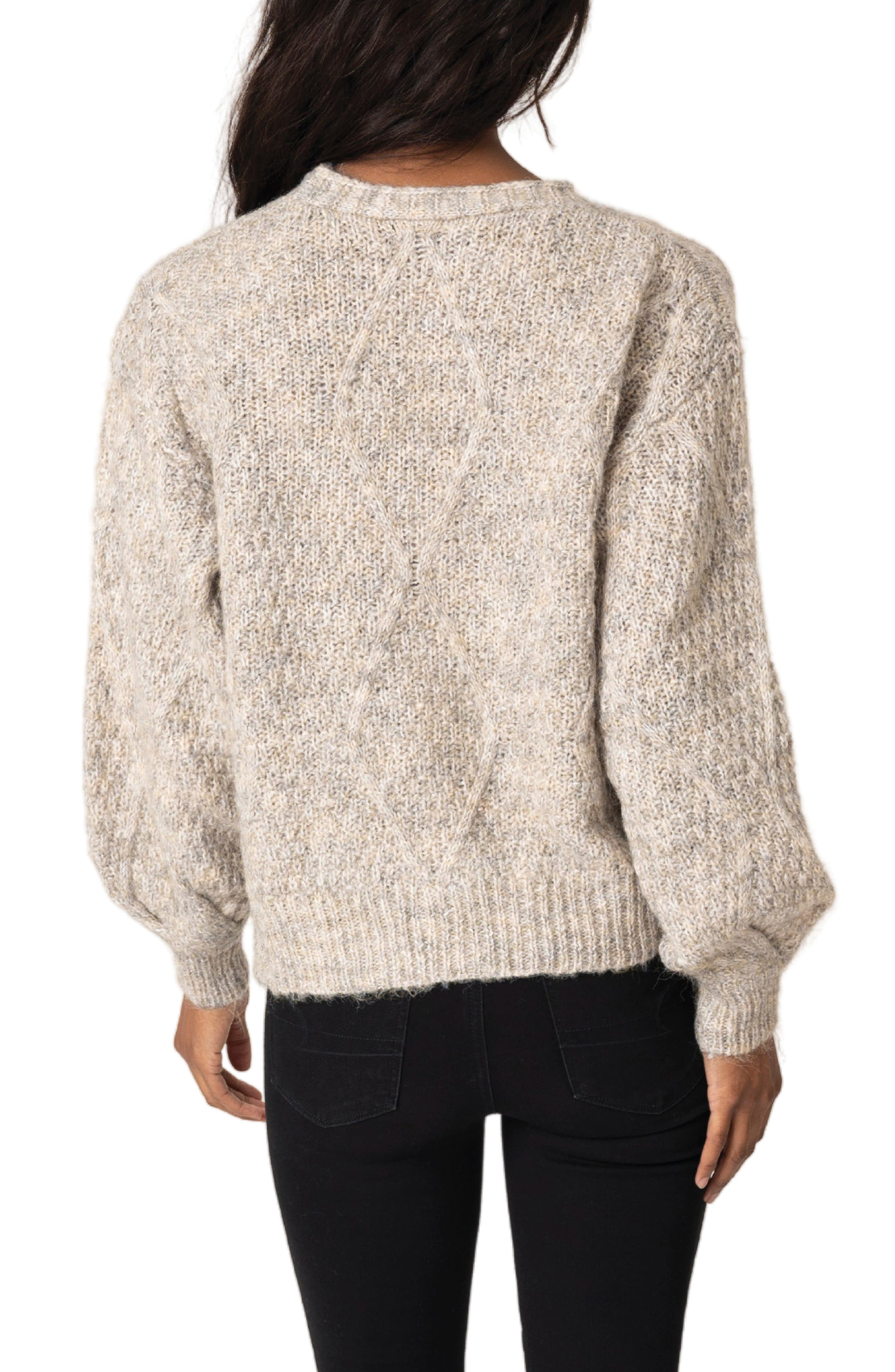 Gigi Cable Knit Cardigan - image 2