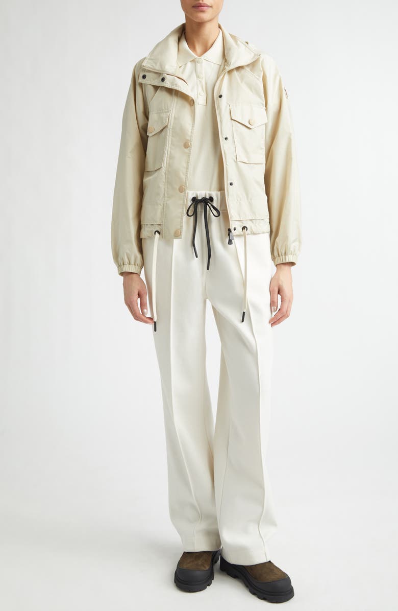 Moncler Grenoble Nor Day-Namic Hooded Jacket, Alternate, color, Beige Sand