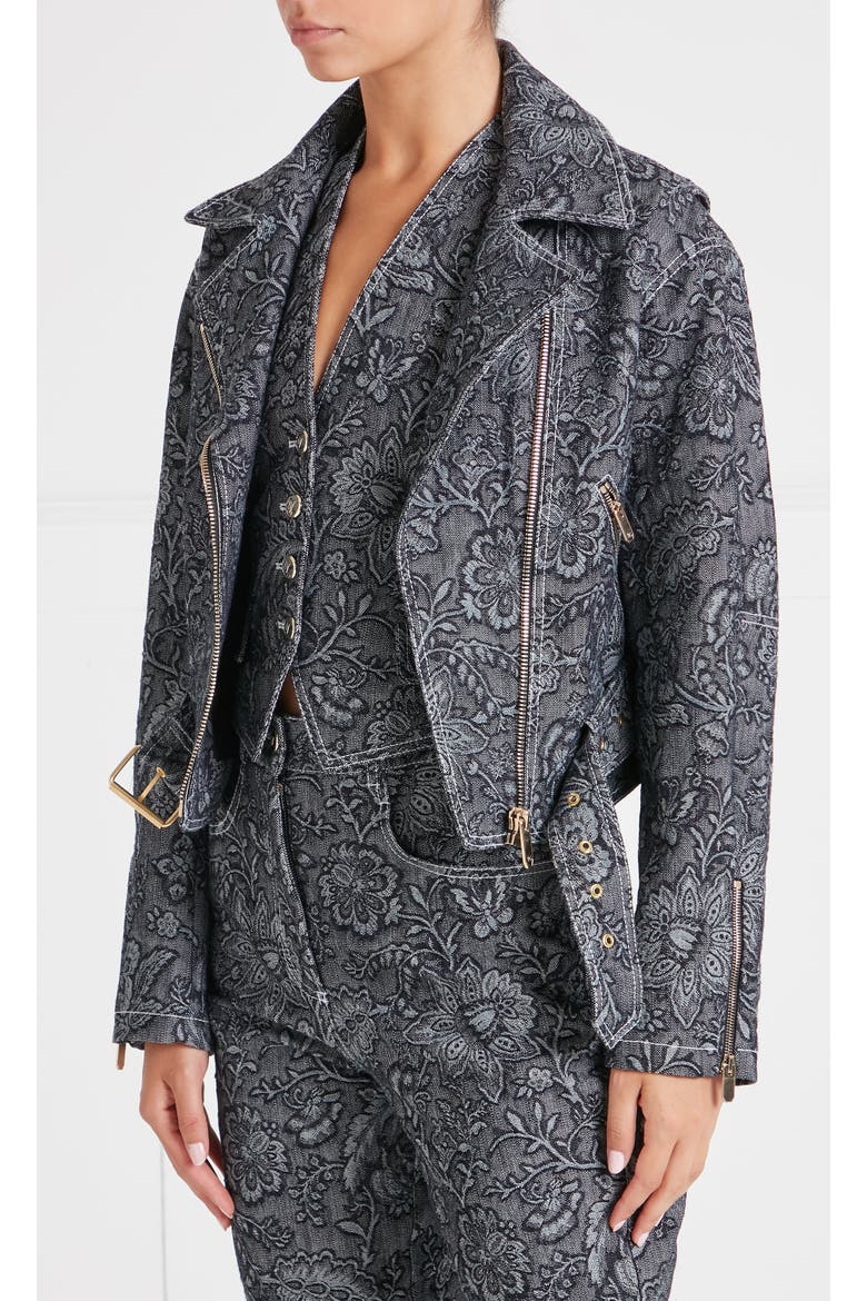 Francis Denim Jacket, Alternate, color, Washed Black