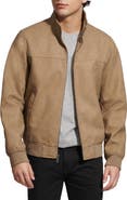 Tommy Hilfiger Faux Leather Bomber Jacket